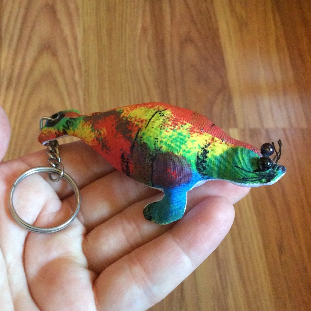 #TBT Funky Sea Lion Keychain